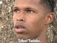 Oscar is a sexy young black twink masturbating