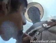 13-inch chocolate rocket storming white ass